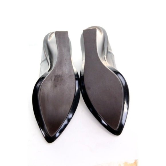 stella mccartney platform wedge heels patent leather slip on morgana sz 38 us 8 - Picture 11 of 12